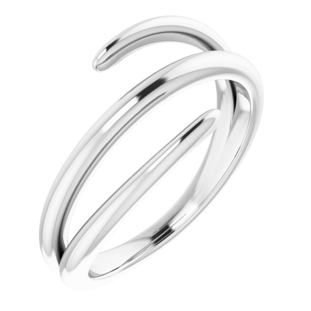 Platinum Freeform Ring